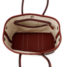 Load image into Gallery viewer, HERMES Neo Garden Rouge H Negonda Leather Size 23