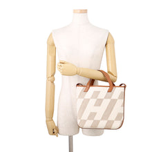 Load image into Gallery viewer, HERMES H Ambie Gold Toile H Swift Leather Size PM