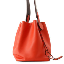 Load image into Gallery viewer, HERMES Ricol Rouge Tomate/Terre/White Evercolor Size 17