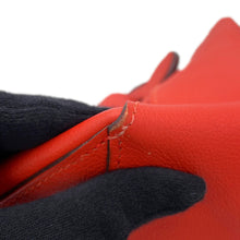 Load image into Gallery viewer, HERMES Ricol Rouge Tomate/Terre/White Evercolor Size 17
