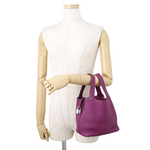 Load image into Gallery viewer, HERMES Picotin Lock Anemone Taurillon Clemence Size PM