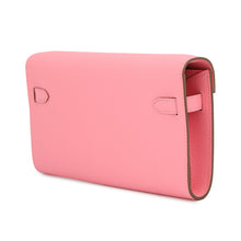 将图像加载到图库查看器中,HERMES Kelly wallet to go Rose Confetti Epsom