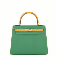 Load image into Gallery viewer, HERMES Kelly SPO (Outside) Catus/Jaune d'or Epsom Size 25