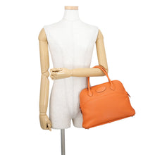 Load image into Gallery viewer, HERMES Bolide Orange Taurillon Clemence Size 31