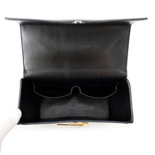 Load image into Gallery viewer, HERMES Cinetic 2way Bag Black Tadelakt Leather