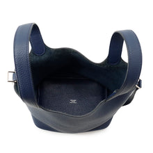 将图像加载到图库查看器中,HERMES Picotin Lock Blue Saphir Taurillon Clemence Size PM