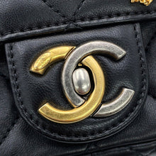 Load image into Gallery viewer, CHANEL Matelasse Flap ChainShoulder Bag BlackAS2979-B07261-94305 Lambskin Faux Pearl Rhinestone Size 18