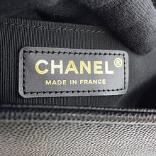Load image into Gallery viewer, CHANEL Boy Chanel ChainShoulder Bag BlackA67085 Caviar Leather Size Small