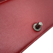 Load image into Gallery viewer, CHANEL Boy Chanel Chevron ChainShoulder Bag RedA67085 Caviar Leather Size Small