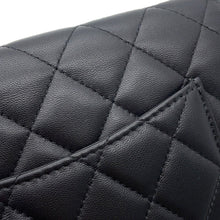 将图像加载到图库查看器中,CHANEL Matelasse Pearl Chain Wallet BlackAP1841 Lambskin Pearl