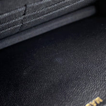 将图像加载到图库查看器中,CHANEL Matelasse Pearl Chain Wallet BlackAP1841 Lambskin Pearl