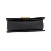 Load image into Gallery viewer, CHANEL Boy Chanel Chain Shoulder Bag BlackA67086 Caviar Leather Size 25