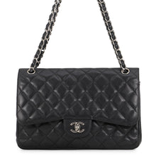 Load image into Gallery viewer, CHANEL Matelasse W-flap Chain Shoulder BlackA58600 Caviar Leather Size 30
