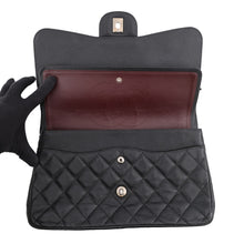 Load image into Gallery viewer, CHANEL Matelasse W-flap Chain Shoulder BlackA58600 Caviar Leather Size 30