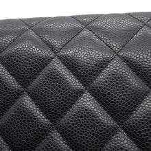 Load image into Gallery viewer, CHANEL Matelasse W-flap Chain Shoulder BlackA58600 Caviar Leather Size 30