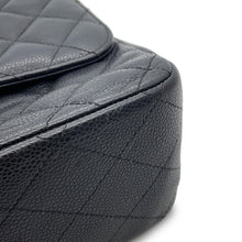 Load image into Gallery viewer, CHANEL Matelasse W-flap Chain Shoulder BlackA58600 Caviar Leather Size 30