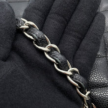 Load image into Gallery viewer, CHANEL Matelasse W-flap Chain Shoulder BlackA58600 Caviar Leather Size 30