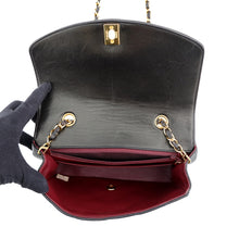 Load image into Gallery viewer, CHANEL Diana Chain Shoulder Bag Dark BrownA01164 Lambskin Size 23