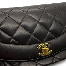 Load image into Gallery viewer, CHANEL Diana Chain Shoulder Bag Dark BrownA01164 Lambskin Size 23