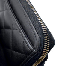 Load image into Gallery viewer, CHANEL Classic zip coin purse BlackAP0216 Lambskin