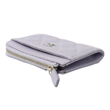 Load image into Gallery viewer, CHANEL Matelasse fragment case PurpleAP4893 Caviar Leather