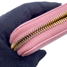 Load image into Gallery viewer, MIUMIU Ribbon Long Wallet Pink Leather