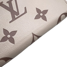 将图像加载到图库查看器中,LOUIS VUITTON Zippy Wallet Crème / Bois de RoseM80116 Monogram Empreinte Leather