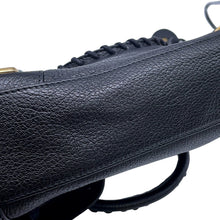 Load image into Gallery viewer, BALENCIAGA Classic Metallic Edge Mini City 2-Way Bag Black390160 Leather