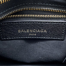Load image into Gallery viewer, BALENCIAGA Classic Metallic Edge Mini City 2-Way Bag Black390160 Leather
