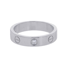 Load image into Gallery viewer, CARTIER Love Ring Size Small/49/#9B4050552/B4050500 18K White Gold
