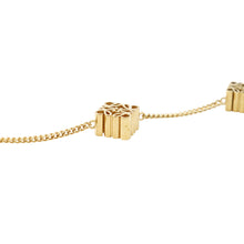 Load image into Gallery viewer, LOEWE Anagram Cube Bracelet GoldJ821240X01 Metal
