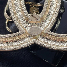 Load image into Gallery viewer, CHANEL Brooch bag motifABA011 Gold Plated Rhinestone