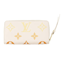 Load image into Gallery viewer, LOUIS VUITTON Zippy Wallet Gradient Collection Claims SaffronM82206 Monogram Empreinte Leather