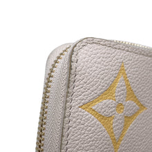 Load image into Gallery viewer, LOUIS VUITTON Zippy Wallet Gradient Collection Claims SaffronM82206 Monogram Empreinte Leather