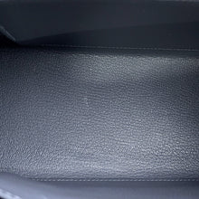 将图像加载到图库查看器中,HERMES Kelly Sellier Casaque Etoile Ardoise/Black/VertPeppermint Epsom Size 25