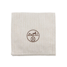 Load image into Gallery viewer, HERMES Mon Petit Kelly Fringe Necklace Etoupe/Craie Swift Leather