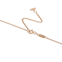 Load image into Gallery viewer, TIFFANY&Co. T Smile Necklace Size Medium74957218 18K Pink Gold