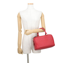 将图像加载到图库查看器中,LOUIS VUITTON Speedy Bandouliere scarletM44145 Monogram Empreinte Leather Size 25