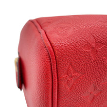 将图像加载到图库查看器中,LOUIS VUITTON Speedy Bandouliere scarletM44145 Monogram Empreinte Leather Size 25