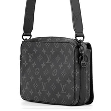 Load image into Gallery viewer, LOUIS VUITTON Steamer Messenger NoirM45585 Monogram Eclipse