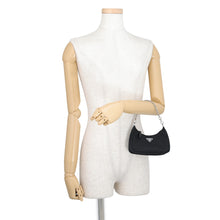 Load image into Gallery viewer, PRADA Re-Edition Tessuto Shoulder Bag Black1TT122_064_F0002 Nylon Size micro