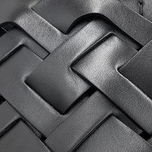 将图像加载到图库查看器中,PRADA Woven Shoulder Bag Black1BE049 Leather