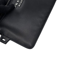 将图像加载到图库查看器中,PRADA Woven Shoulder Bag Black1BE049 Leather