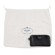 将图像加载到图库查看器中,PRADA Woven Shoulder Bag Black1BE049 Leather