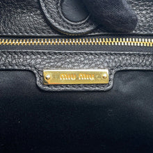 Load image into Gallery viewer, MIUMIU 2wayBag Black5BE886 Leather