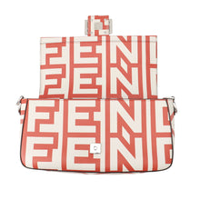 将图像加载到图库查看器中,FENDI FENDI x Marc Jacobs Mamma Bucket Shoulder Bag White/Red8BR600 Leather Size Medium