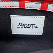 将图像加载到图库查看器中,FENDI FENDI x Marc Jacobs Mamma Bucket Shoulder Bag White/Red8BR600 Leather Size Medium