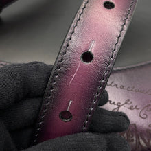 Load image into Gallery viewer, Berluti Premier Jules Backpack Purple scritto leather