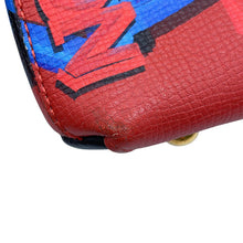 将图像加载到图库查看器中,BURBERRY Graffiti 2WAYBag Red/Multicolor Leather
