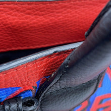 将图像加载到图库查看器中,BURBERRY Graffiti 2WAYBag Red/Multicolor Leather